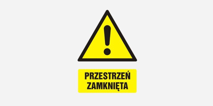 Przstrzeń zamknięta – szkolenie BHP